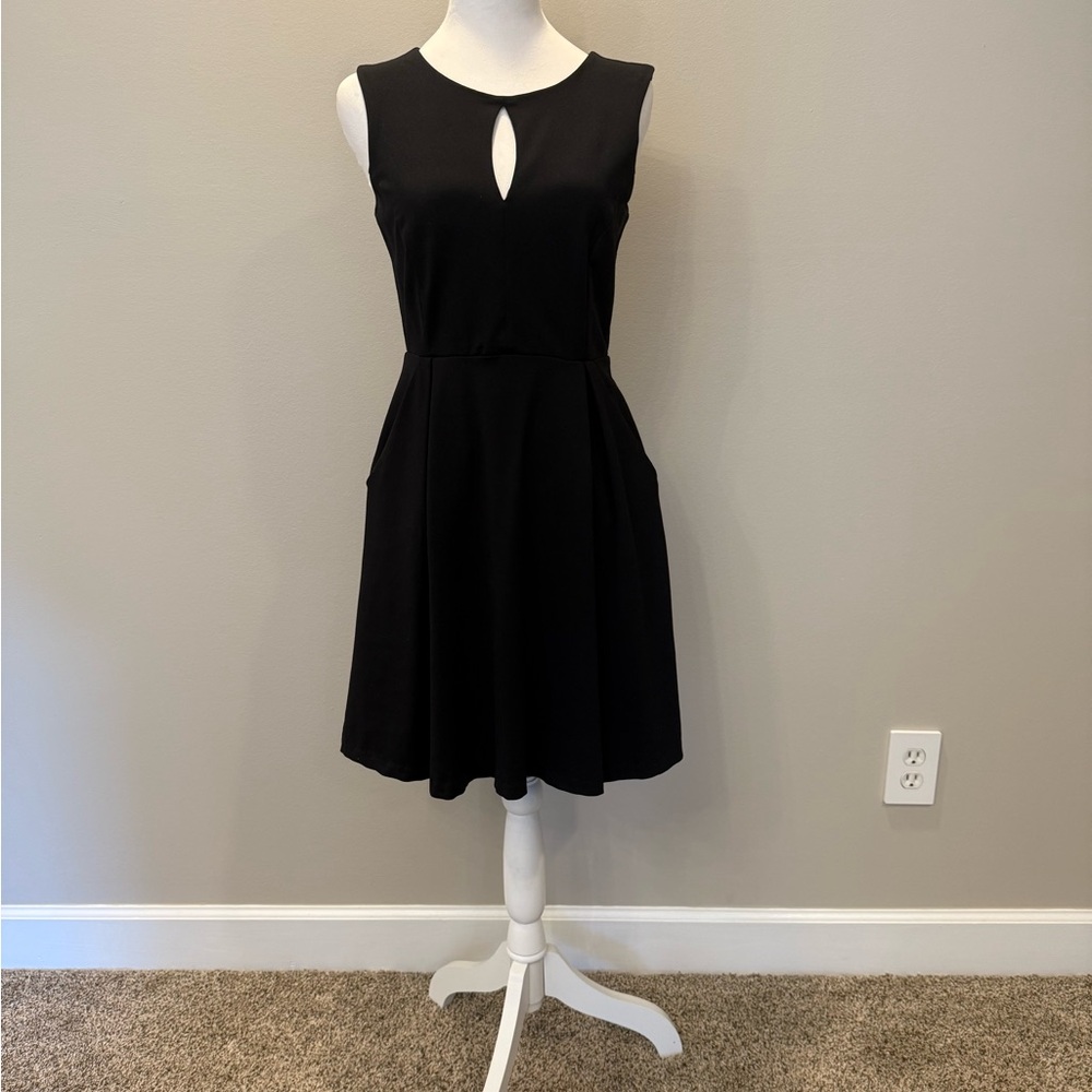 Cynthia Rowley Black Peplum Mini Dress
